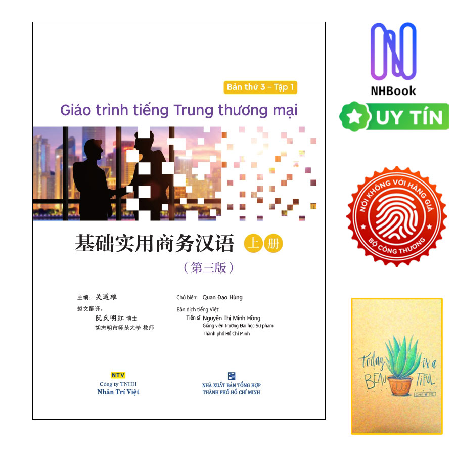 Sách Tiếng Trung - Giáo Trình Tiếng Trung Thương Mại - Bản Thứ 3 - Tập 1 - Bìa Mềm - Nhân Trí Việt -