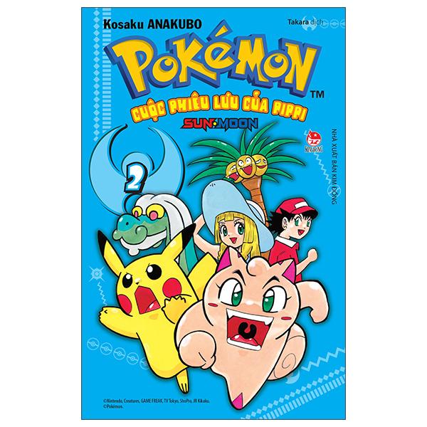 Sách - Pokémon - Cuộc Phiêu Lưu Của Pippi Sun.Moon - Tập 2