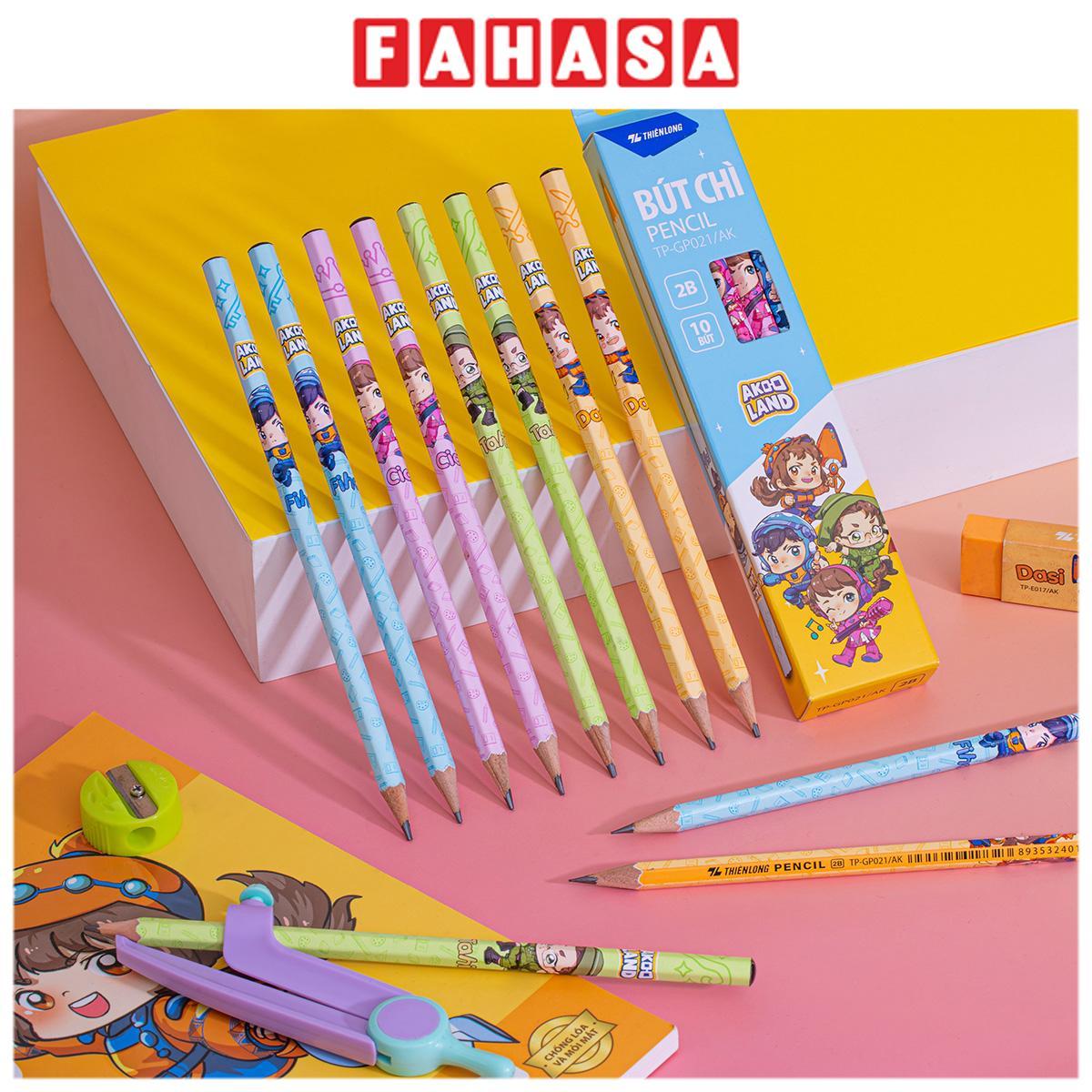 Bút Chì Gỗ 2B Nhân Vật Akooland - Thiên Long TP-GP021/AK - Fiha
