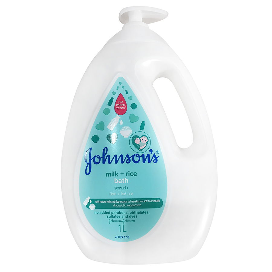 Sữa tắm Johnson's Baby chứa sữa và gạo (1000ml)