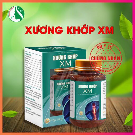 Xương Khớp XM Hỗ Trợ Giảm Đau Nhức Xương Khớp , Thoái Hoá Khớp, Đau Mỏi Vai Gáy Tặng Kèm Cao Xoa Bóp XM