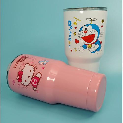 Ly Giữ Nhiệt Thái Lan 900ml - Tặng Kèm Ống Hút Inox - Cốc Giữ Nhiệt Thái Lan Có Nắp Chống Tràn