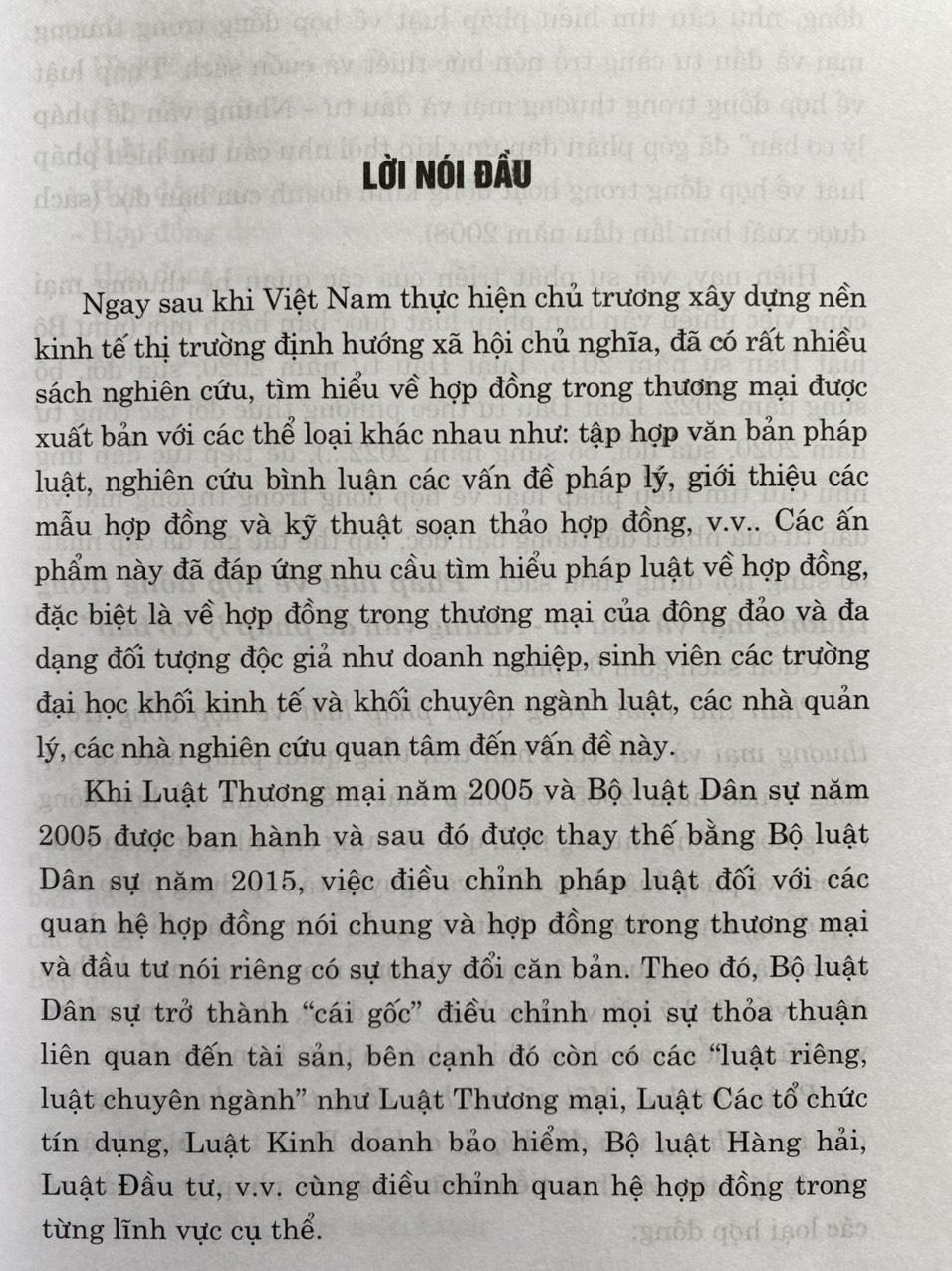 Pháp Luật Về Hợp Đồng Trong Thương Mại Đầu Tư – Những Vấn Đề Pháp Lý Cơ Bản