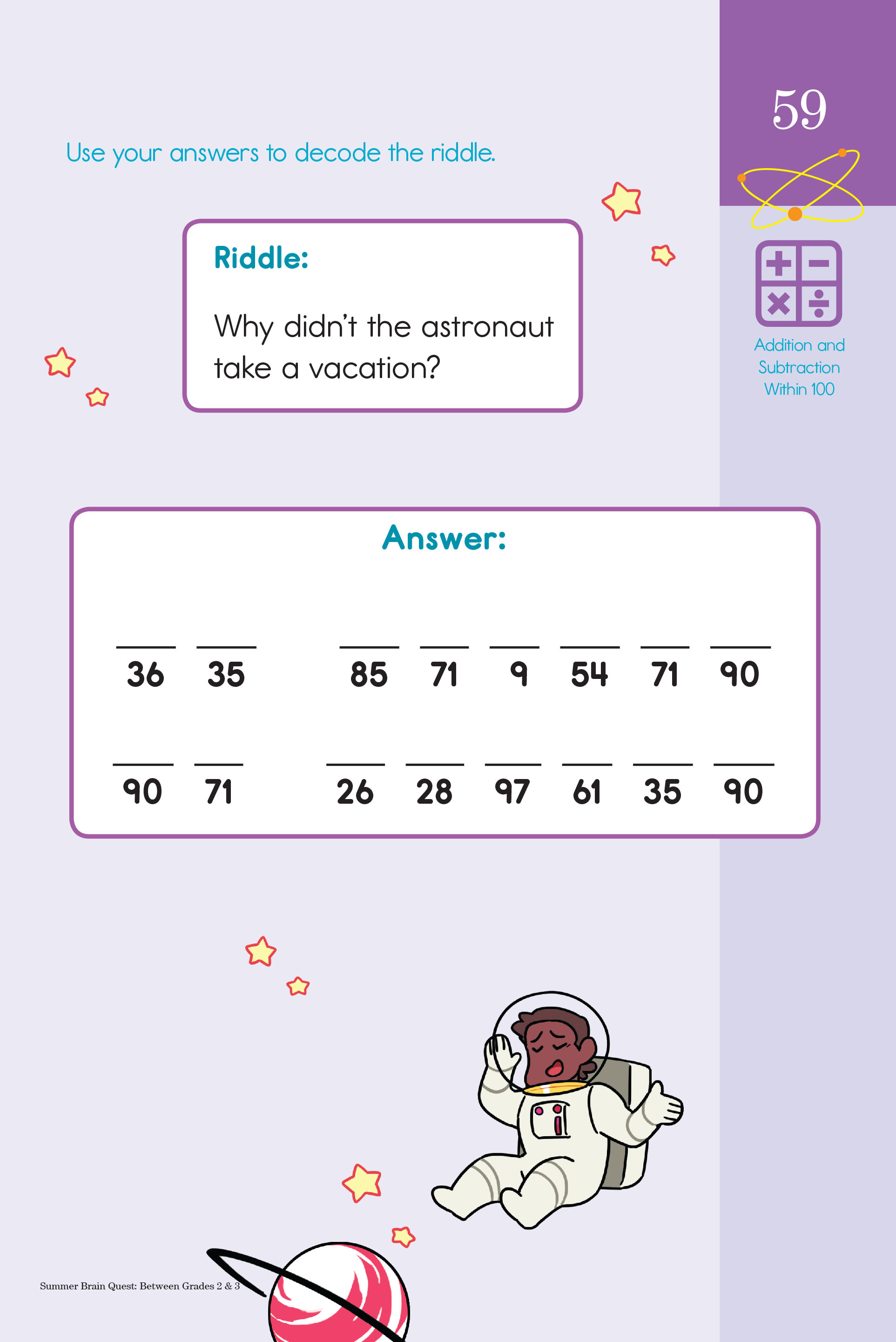 Summer brain quest grade 2&amp;3 - sách cho trẻ 7-8 tuổi