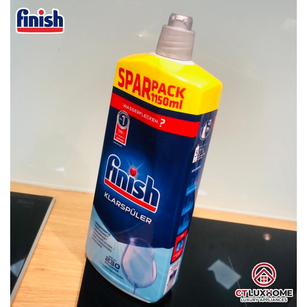 Nước làm bóng Finish 1150ml chính hãng dùng cho máy rửa bát 