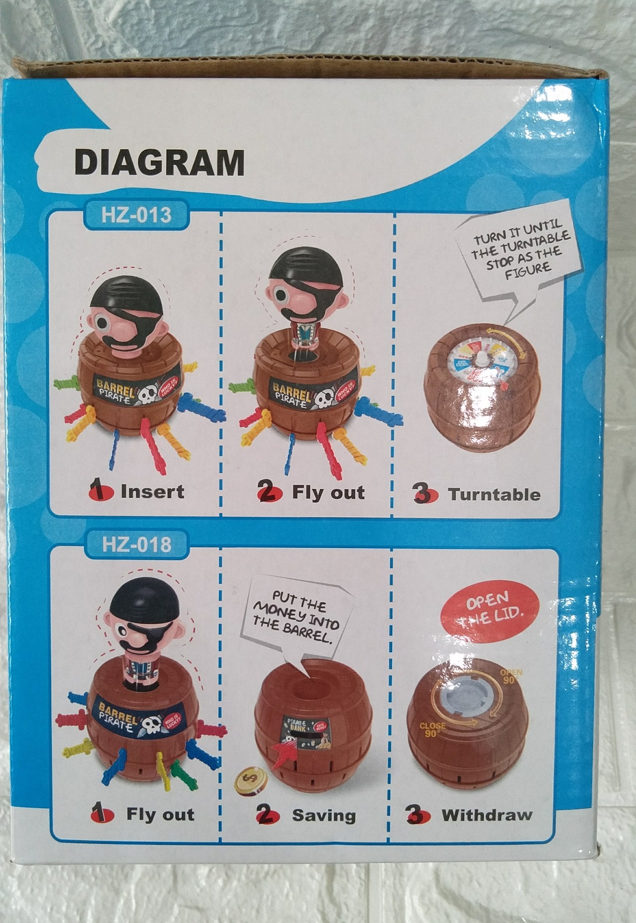 LẮP RÁP ĐỒ CHƠI ĐÂM HẢI TẶC - SIZE LỚN