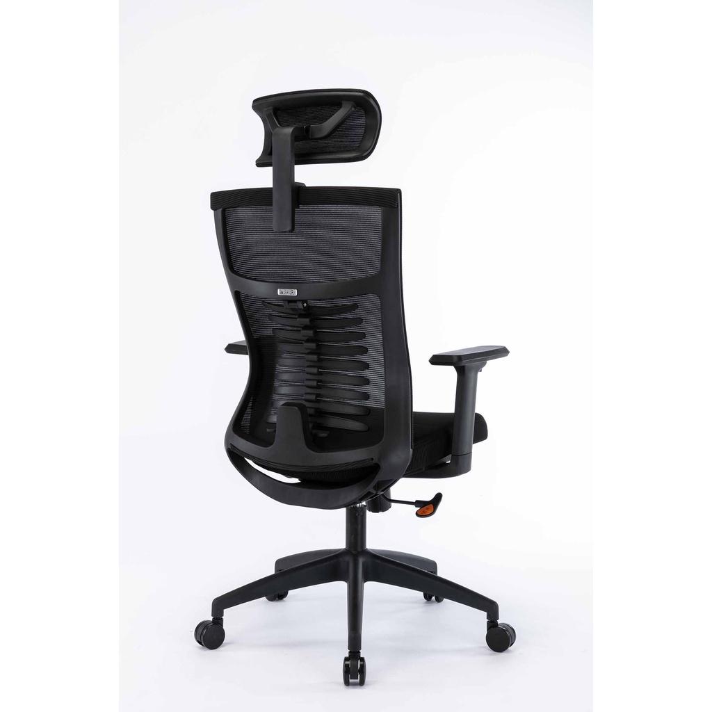 Ghế công thái học ergonomic WARRIOR Hero series WEC502 Black-Gray