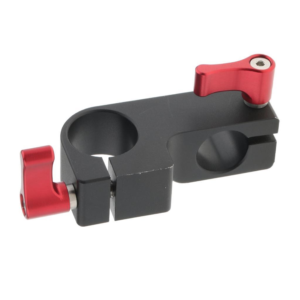 15mm Camera Cage Stabilizer Rig Clip Shoulder Mount Adapter