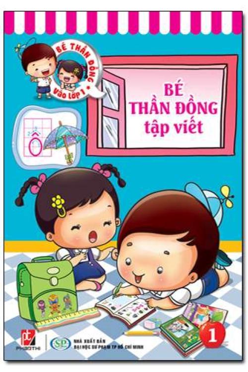 Bộ 6 cuốn Bé Thần Đồng Vào Lớp 1