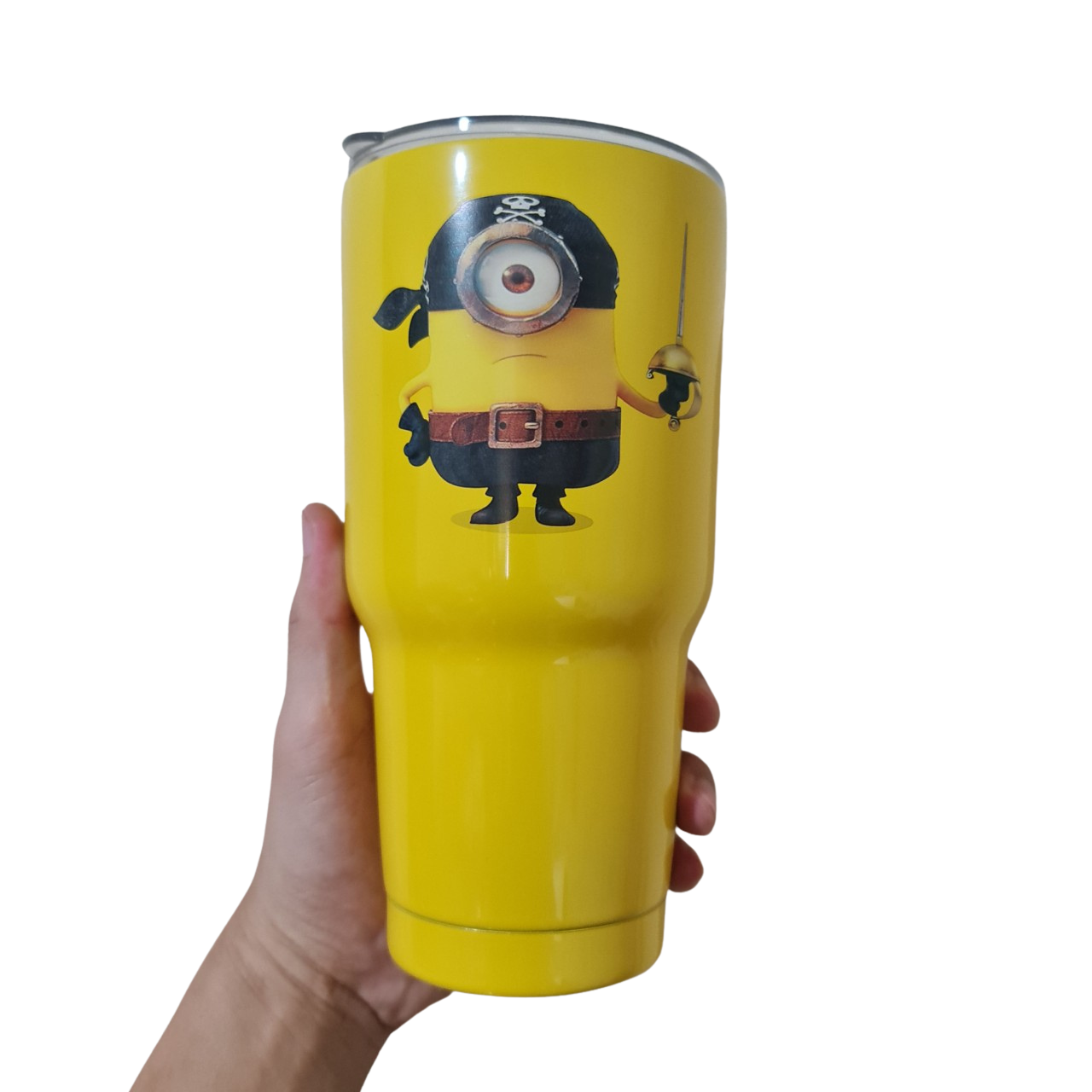 Ly giữ nhiệt 900ml kèm ống hút, túi