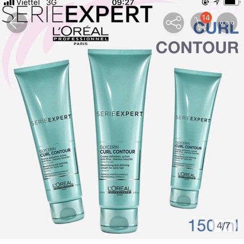 Kem Xả Khô Chăm Sóc Tóc Uốn Loreal Curl Contour 150ml