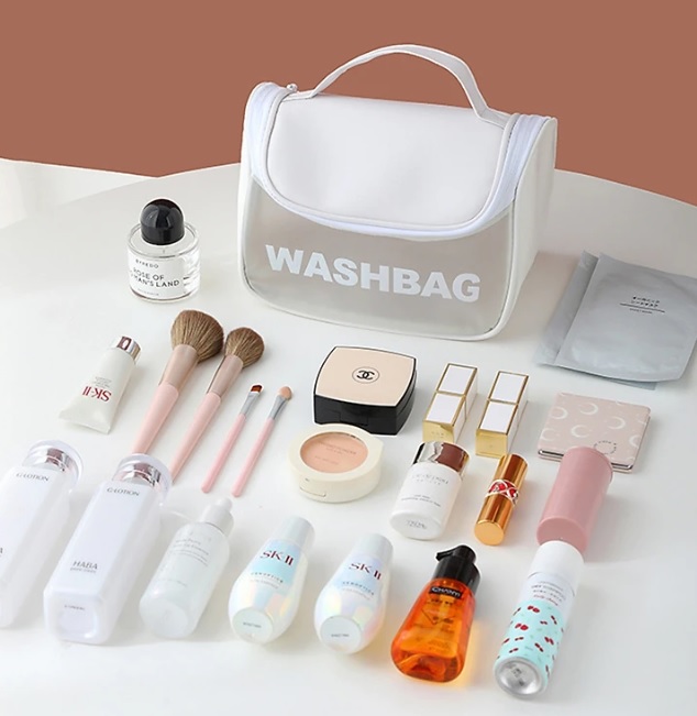 Túi đựng mỹ phẩm du lịch WashBag chống nước - Đen