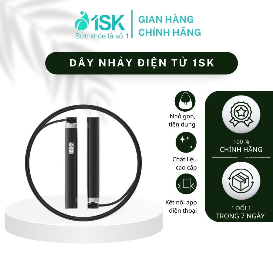 Dây nhảy tập luyện 1SK RS1949LB đếm số vòng thể dục hỗ trợ giảm cân điện tử kết nối app thông minh