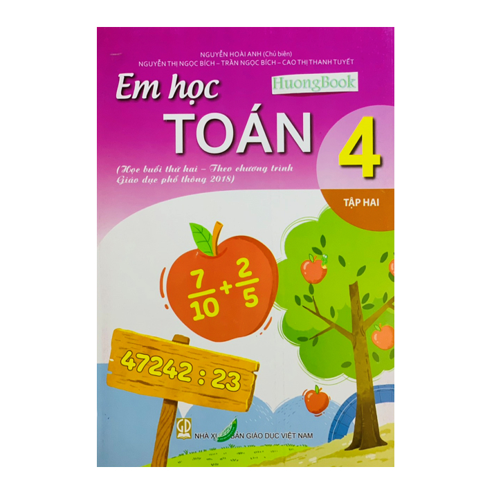 Sách - Em học toán 4 - tập 2