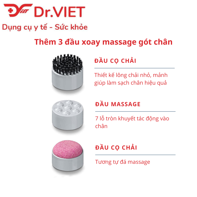 [Chính hãng] Bồn Ngâm Chân Beurer đa năng FB50 - Máy ngâm chân massage cao cấp tăng cường sức khỏe cho đôi chân, giảm đau, êm dịu thần kinh, giảm stress; thư giãn và phục hồi