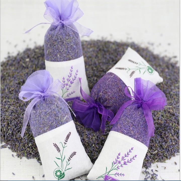 Combo 10 túi thơm xuất khẩu pháp cao cấp hoa oải hương lavender - br00625