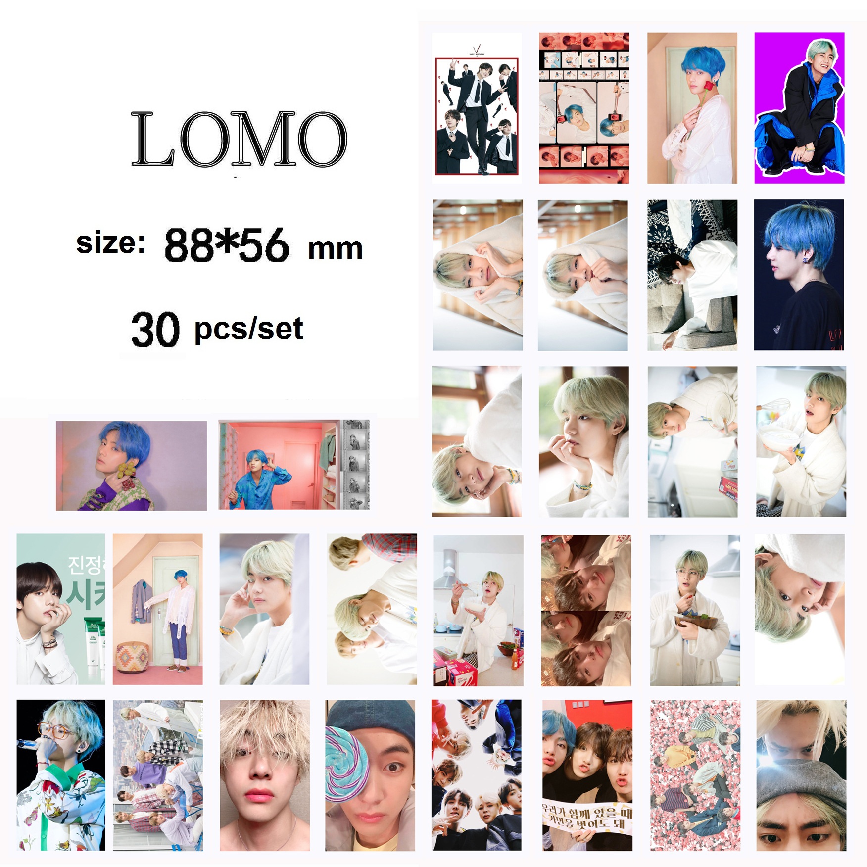 Bộ lomo card V BTS &quot;Map of the Soul: Persona&quot;