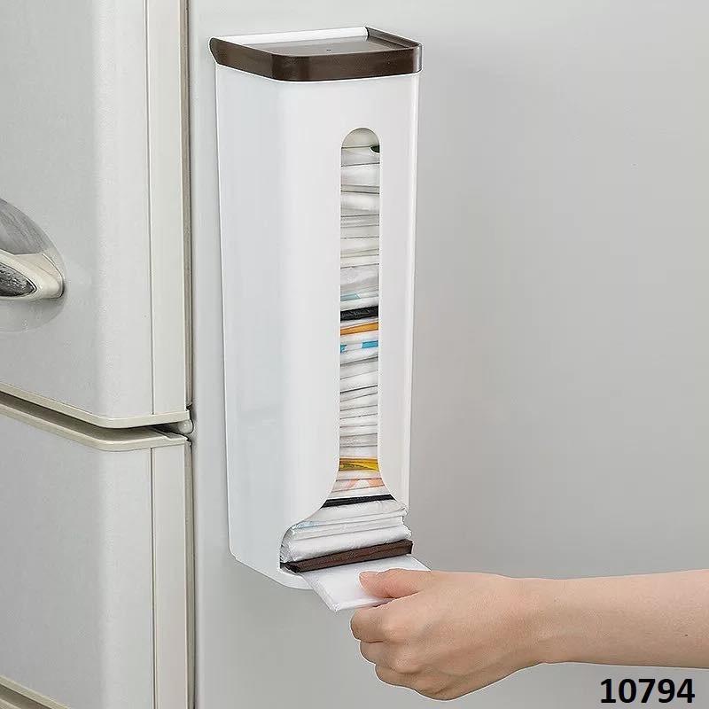 Hộp đựng túi nilon, túi nilong, hộp đựng túi bóng, túi rác dán tường tiện lợi