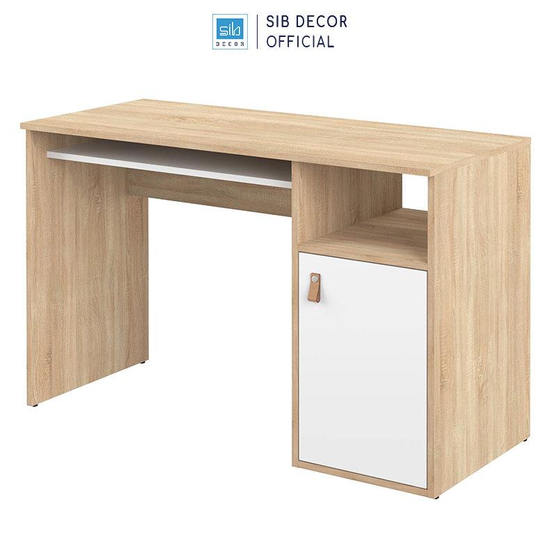 Bàn Gỗ Đa Năng SIB Decor, Chân Bàn Làm Tủ Lưu Trữ BLV90
