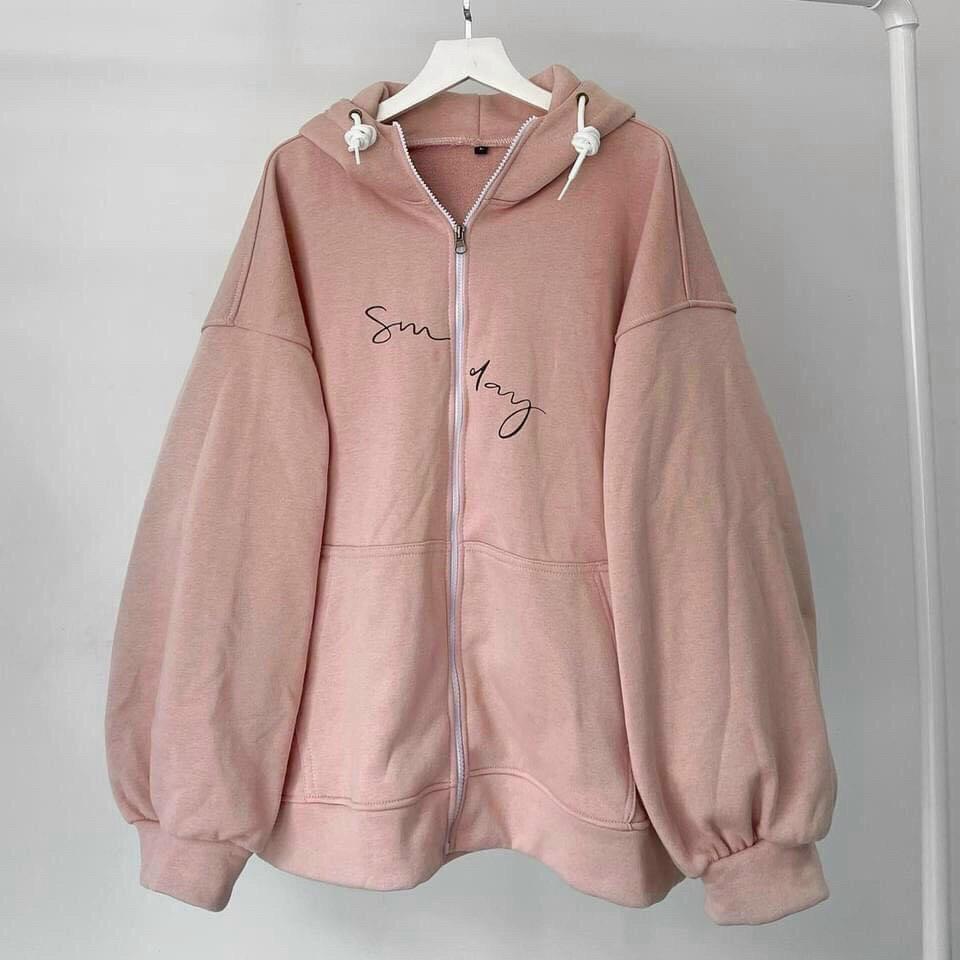Áo khoác HOODIES nữ FORM RỘNG