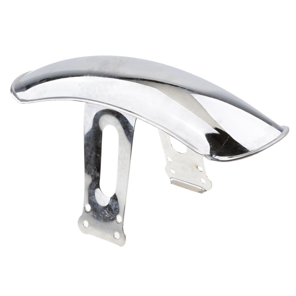 Motorcycle Front Rear Motorbike Mud Guard Set for CG125 Chrome