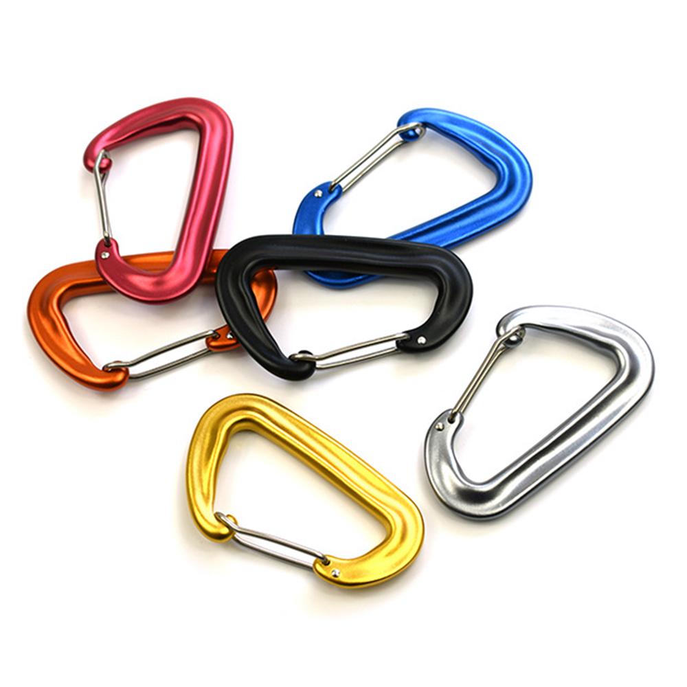 2 Móc Khóa Carabiner Cao Cấp Có Cổng Kẹp Chịu Lực Nặng 12KN Siêu Nhẹ Cho Võng Cắm Trại