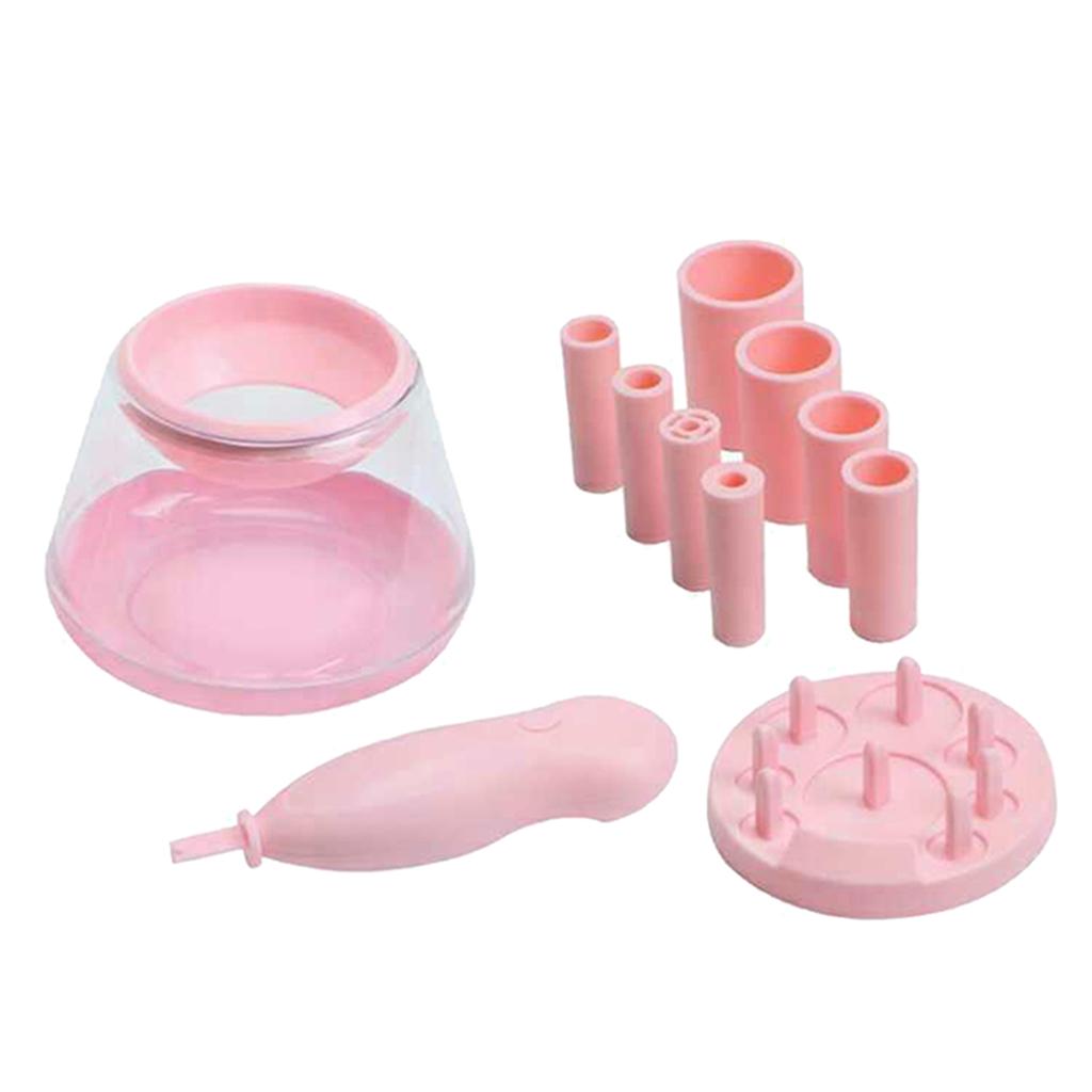 Premium Makeup Brush Cleaner Dryer, Electric Brush Cleaner Machine Automatic Brush Cleaner Spinner Makeup Brush Tools