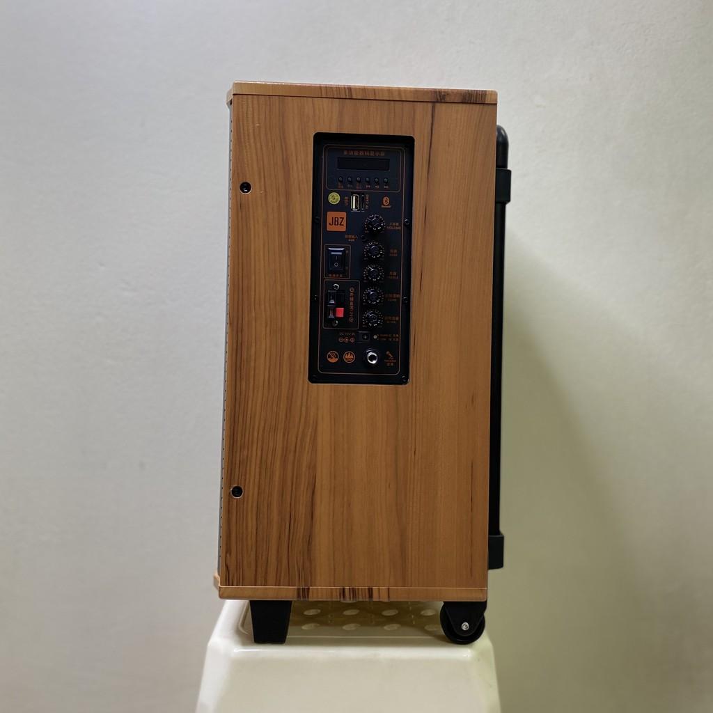 Loa kéo karaoke bluetooth JBZ J8 tặng 2 micro không dây - Hàng Chính Hãng