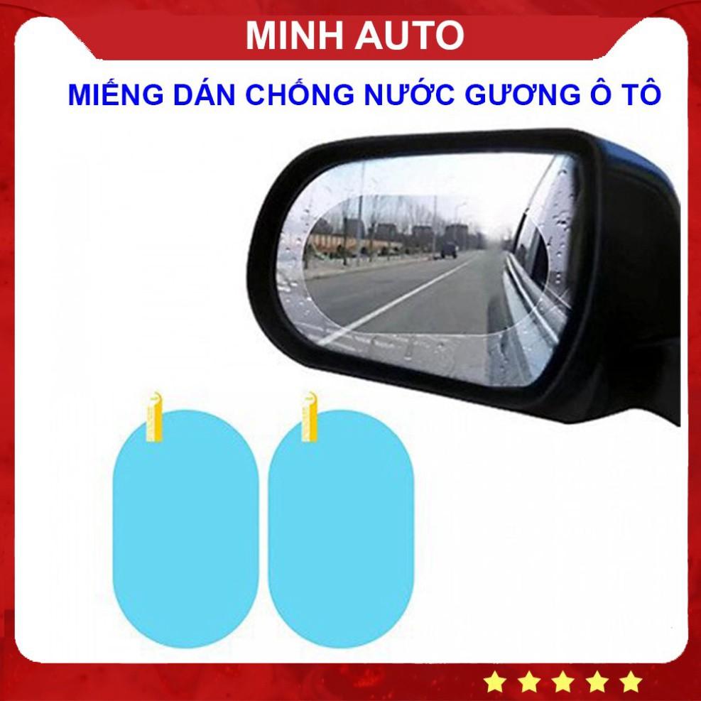 Miếng Dán Chống Nước - Miếng Dán Chống Nước Gương Ô Tô - Chống Bám Nước, Chống Lóa Gương Chiếu Hậu