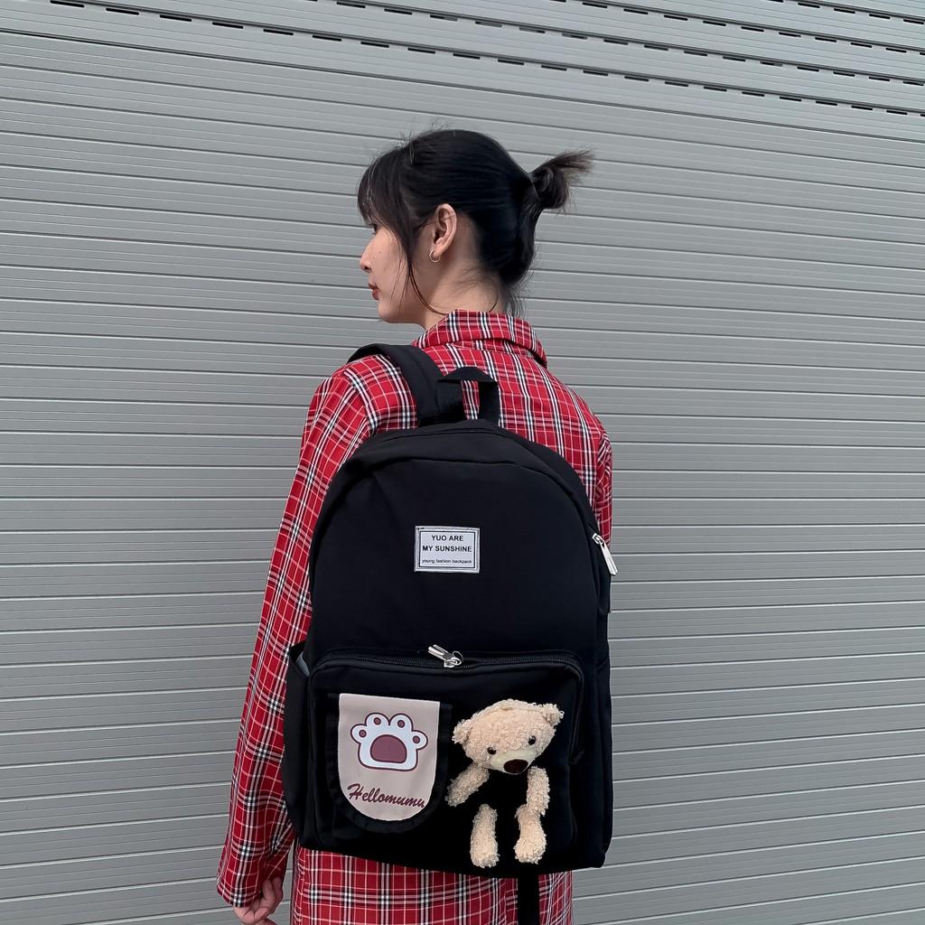 Balo Ulzzang chống nước, Phong Cách Hàn Quốc Siêu Đẹp Cực Dễ Thương,