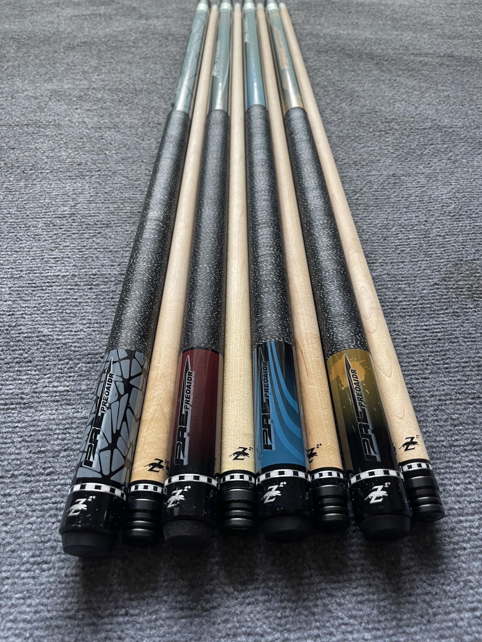 Cơ Bi A Lỗ PREOAIDR Q5 Câu Lạc Bộ, Gậy Bida Billiard Pool Cue Gia Đình Kinh Doanh Hanana