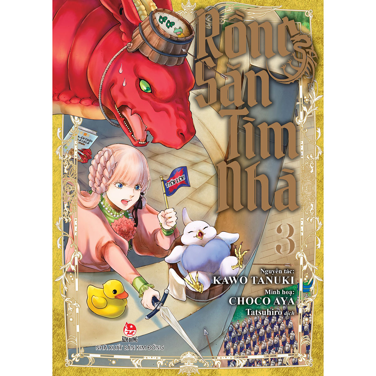 Rồng Săn Tìm Nhà Tập 3 [Tặng Kèm Clear File Giấy]