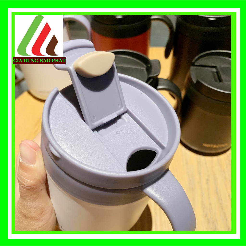 Ca giữ nhiệt inox sus 304 cao cấp hot&cool giữ nhiệt nóng lạnh trà cà phê nước ép 300ml 500ml
