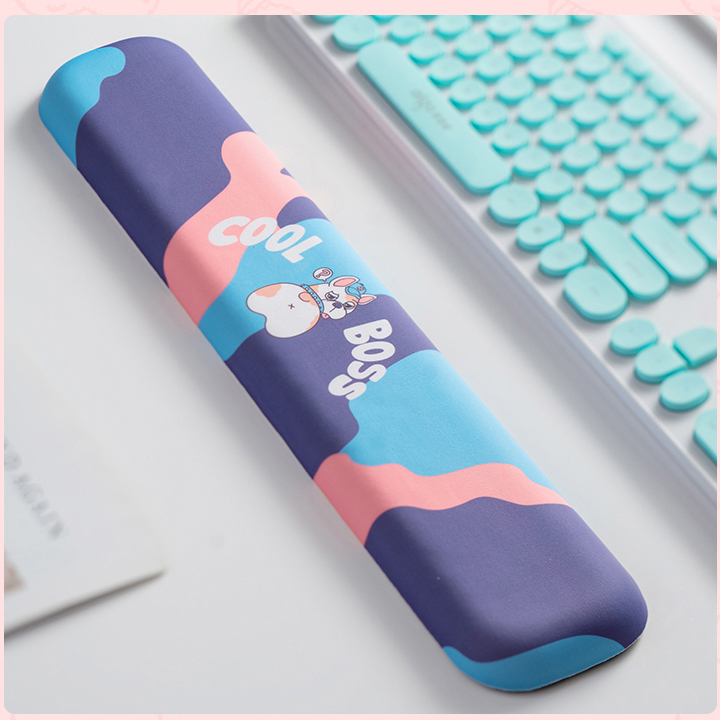 Thanh Đệm Kê Tay Bàn Phím Máy Tính Silicone 3D KOJMAC PKB067 Keyboard Hand Rest Cute Gaming Nhập Khẩu Chính Hãng - Lót Đỡ Cổ Tay Chơi Game Dễ Thương Cao Cấp Chống Mỏi Đau Chuột Corgi Bull Dog Husky