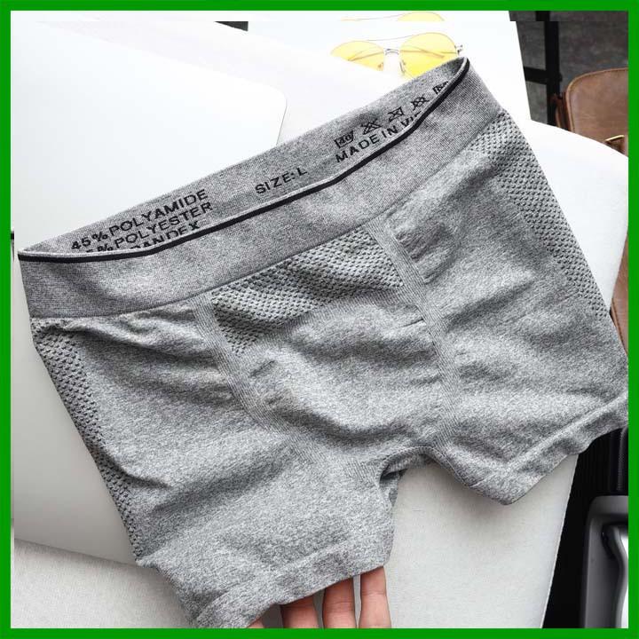 Combo 05C, Quần Lót Nam, Quần Sịp Nam Boxer Cao Cấp. Quần Xịn, Dệt Không Đường May Chất Cotton Bamboo Siêu Mát