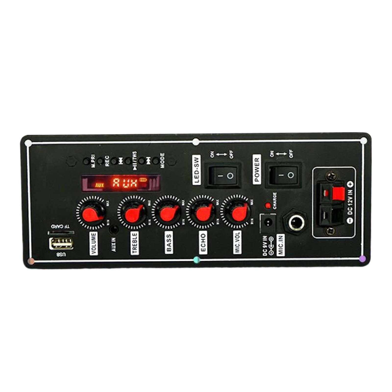 MP3 Decoding Board Module Audio Decode Board 2x10W Support AUX FM USB TF Card DC 9V Audio Amplifier Board MP3 Player Accessories