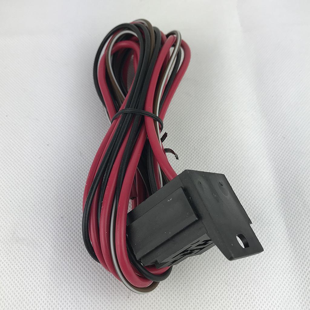 New Electric Cooling Fan Wiring Install Kit 185/165 Thermostat 50 Amp Relay.