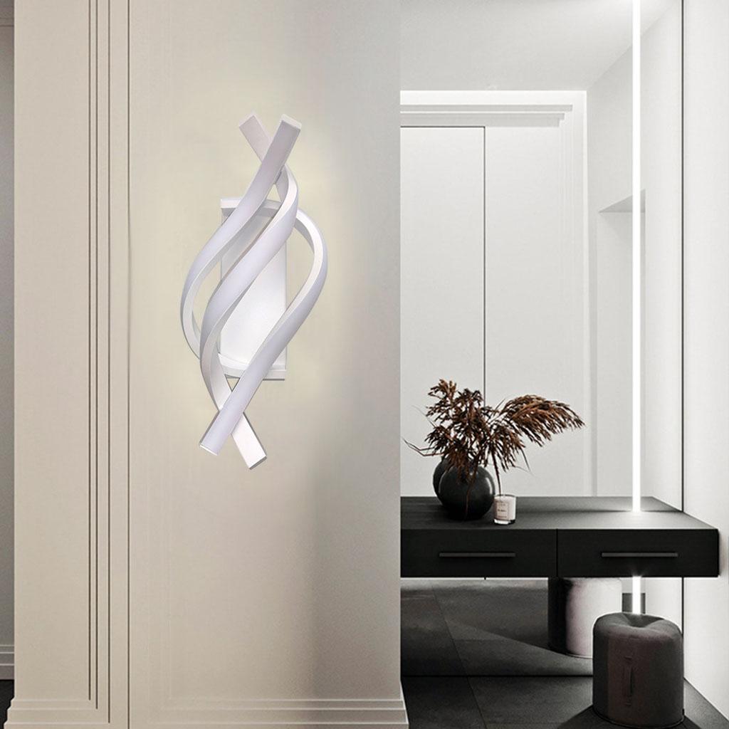 Minimalist Wall Lamp Modern Living Room Bedroom 16W Lights White light