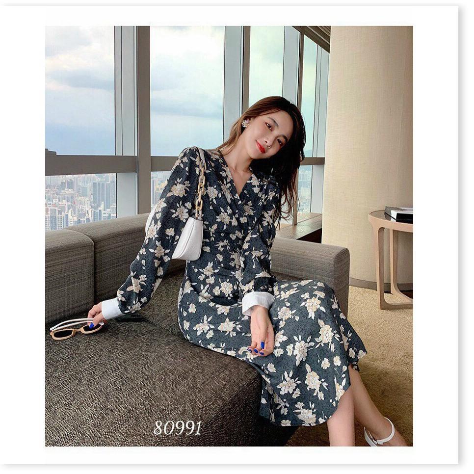 ĐẦM LỤA HOA CỰC XINH , TÔN DÁNG