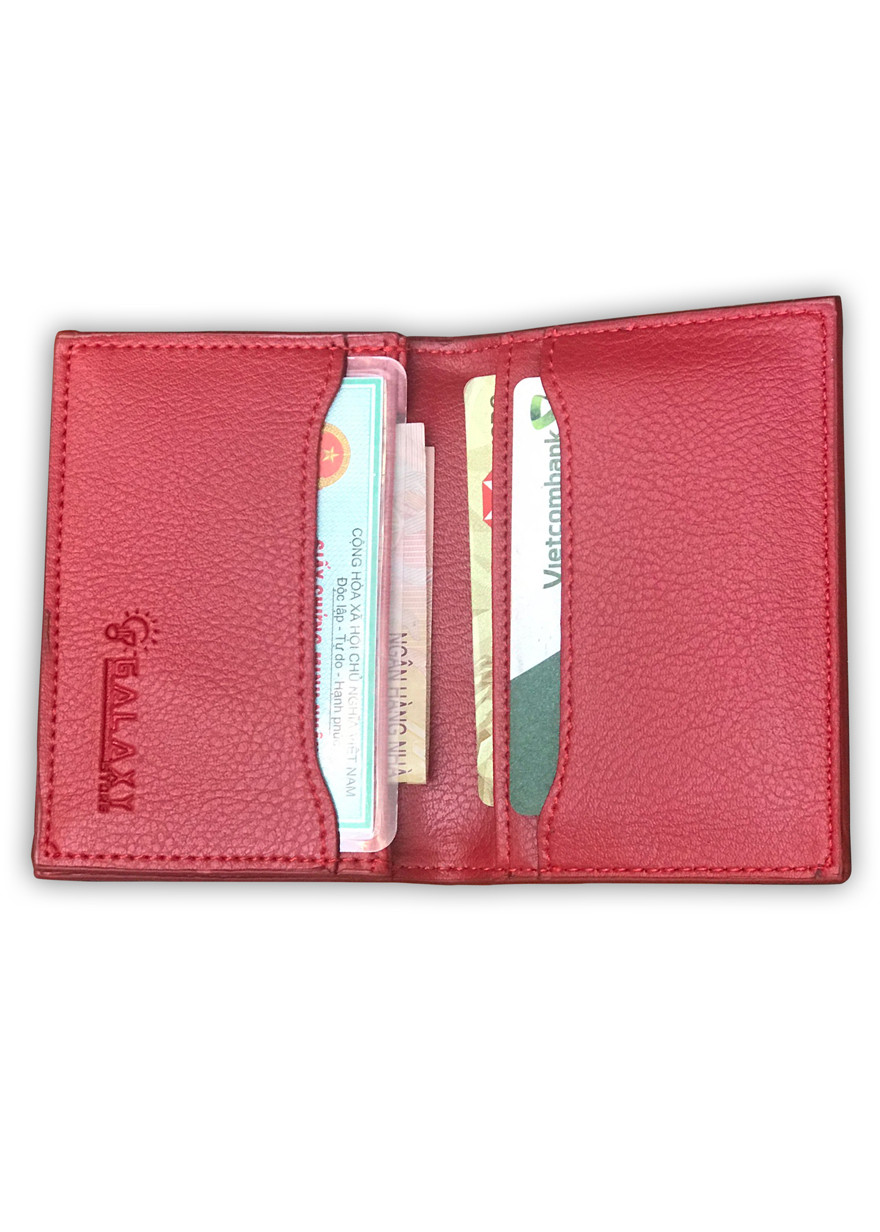 Ví Bóp Nam Nữ Nhỏ Gọn Cao Cấp Thời Trang Nhiều Ngăn Name Card Danh Thiếp Thẻ Galaxy Store GVMB0607NU - Hàng Chính Hãng