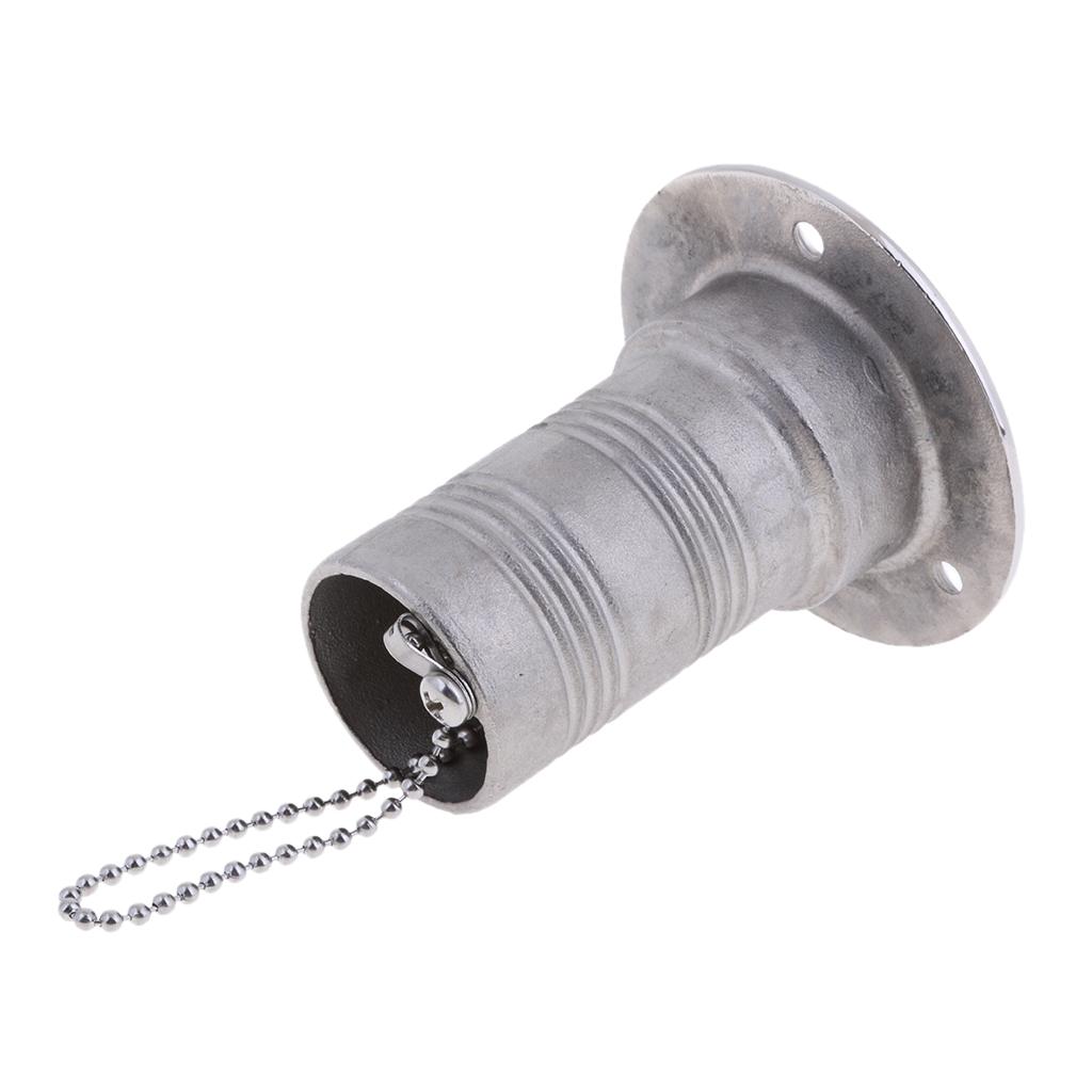 Hose Deck Filler for DIESEL 38mm Boat Filler 316 Grade Stainless Steel
