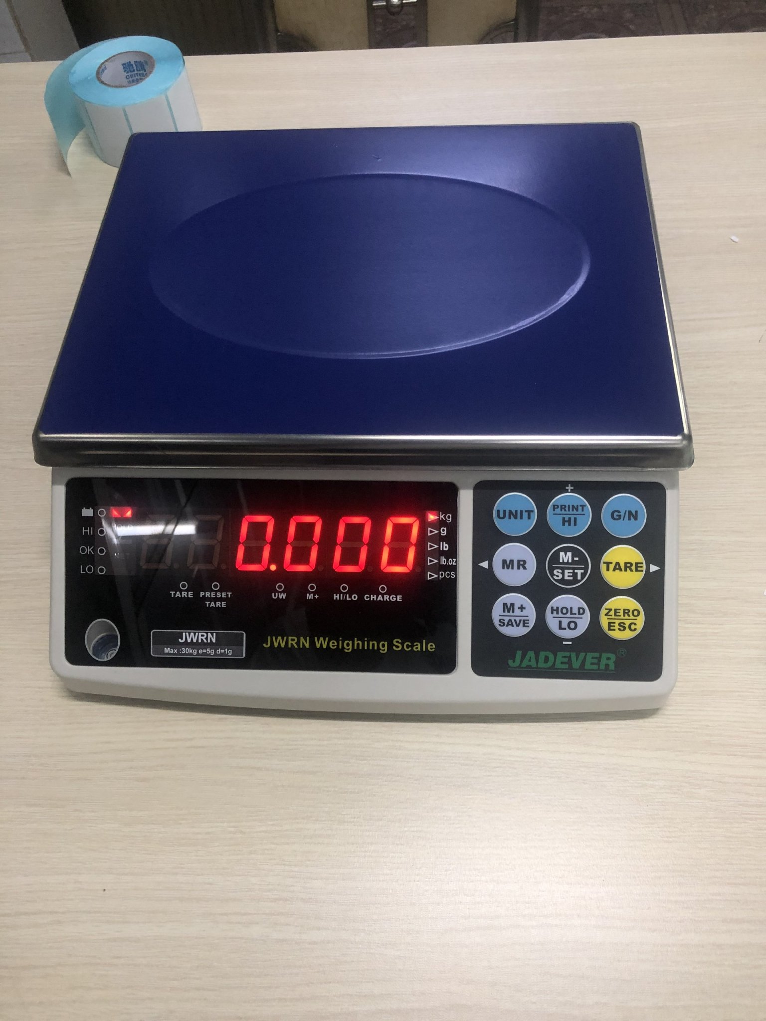 Cân Điện Tử JADEVER JWRN 30 KG