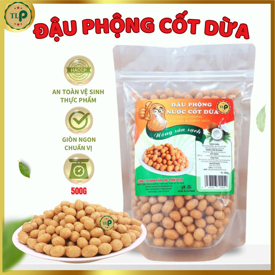 ĐẬU PHỘNG CỐT DỪA TÂN LỘC PHÁT GIÒN THƠM BÉO