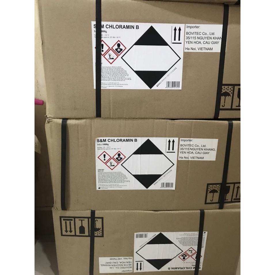 Chất khử khuẩn CLORAMIN B xuất xứ Tiệp Khắc túi 1 Kg, vệ sinh nhà cửa, phòng chống dịch bệnh.