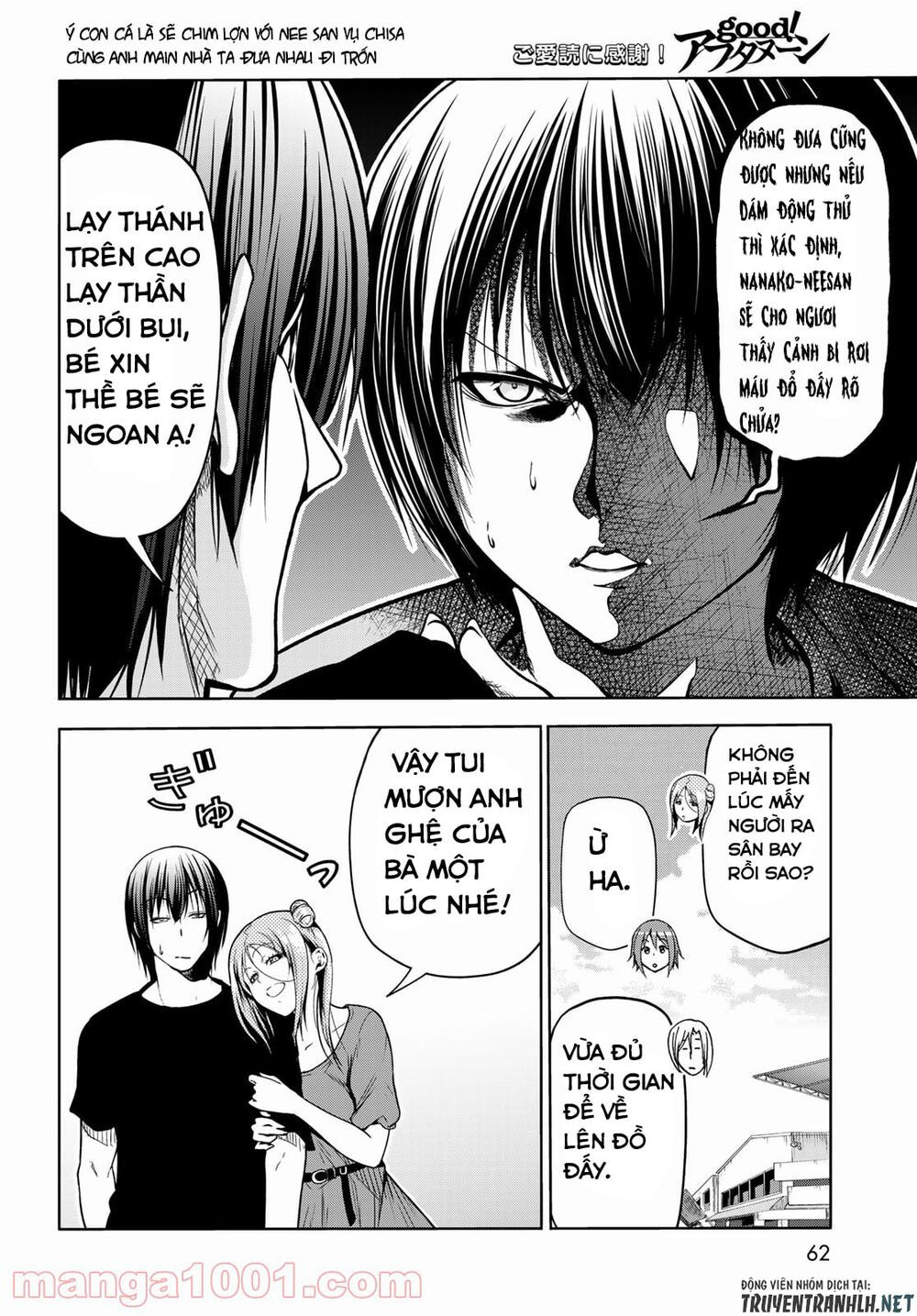 cô gái thích lặn - grand blue chapter 69 25