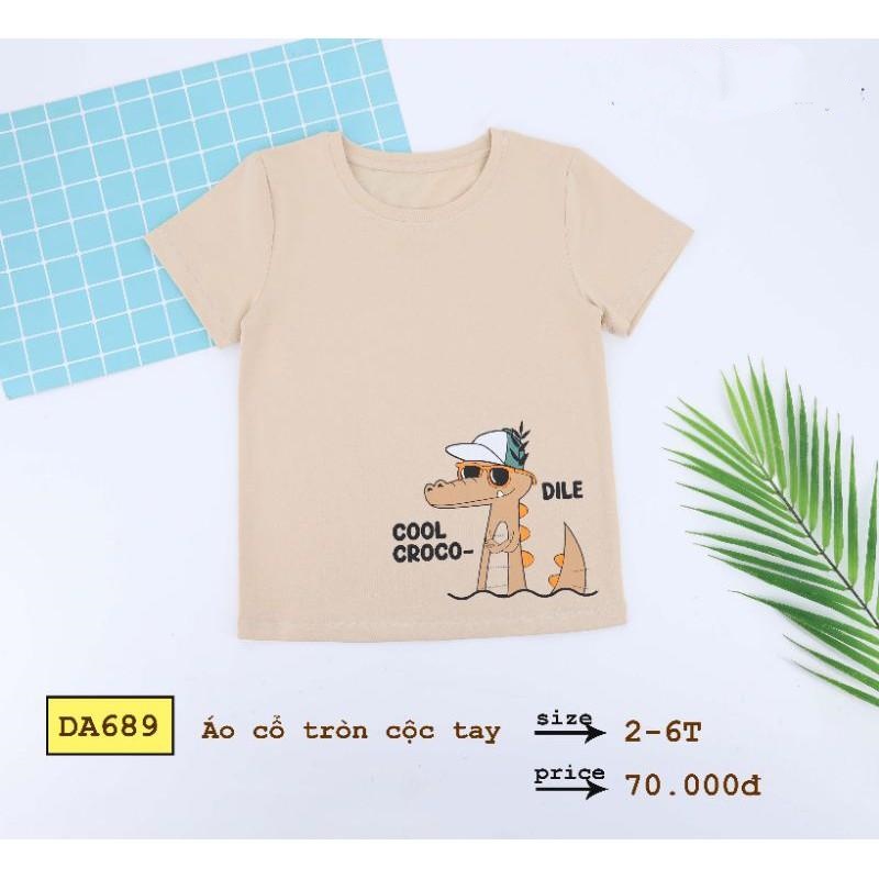 Áo cộc tay cổ tròn BT DA689