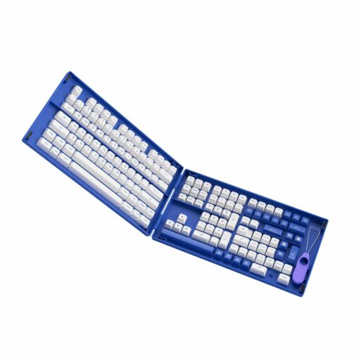 Keycap Cho Bàn Phím Cơ AKKO Hàng Chính Hãng Blue On White ASA Profile | EZPC