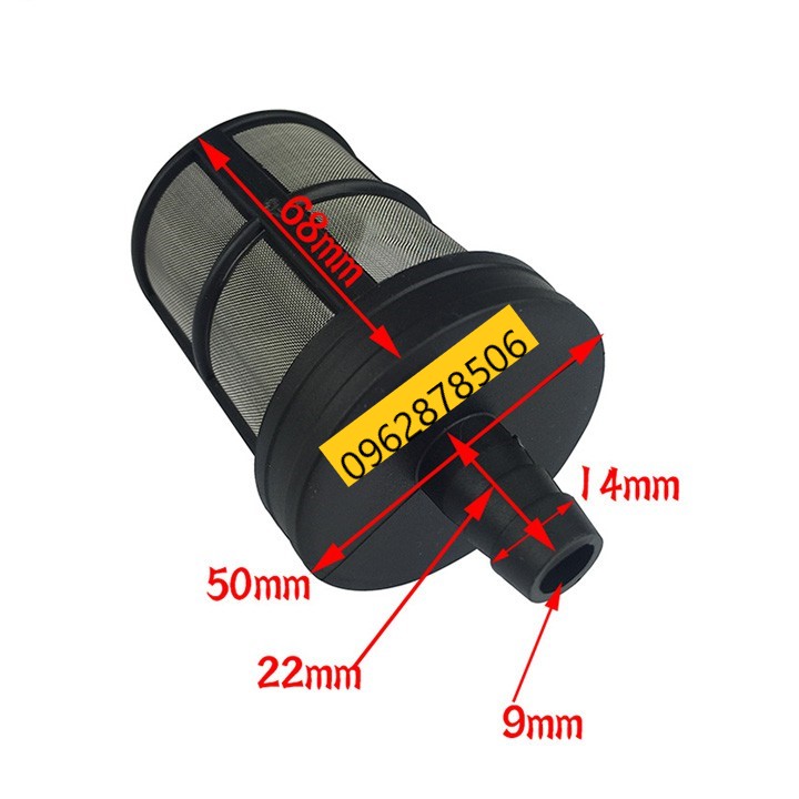 Lọc rác - Lọc nước lắp dây hút nước máy rửa xe, máy xịt rửa áp lực cao - Lọc rác máy rửa xe