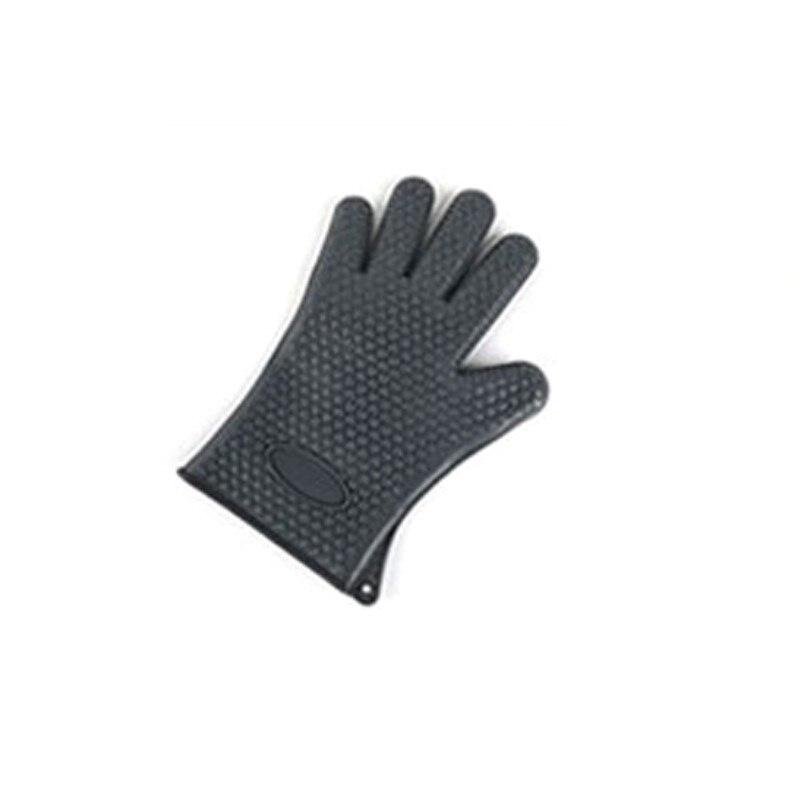 1PC Silicone Glove Kitchen Heat Resistant Gloves Temperature Gloves Cooking Baking BBQ Oven Gloves Kitchen Baking Accessorie Hot