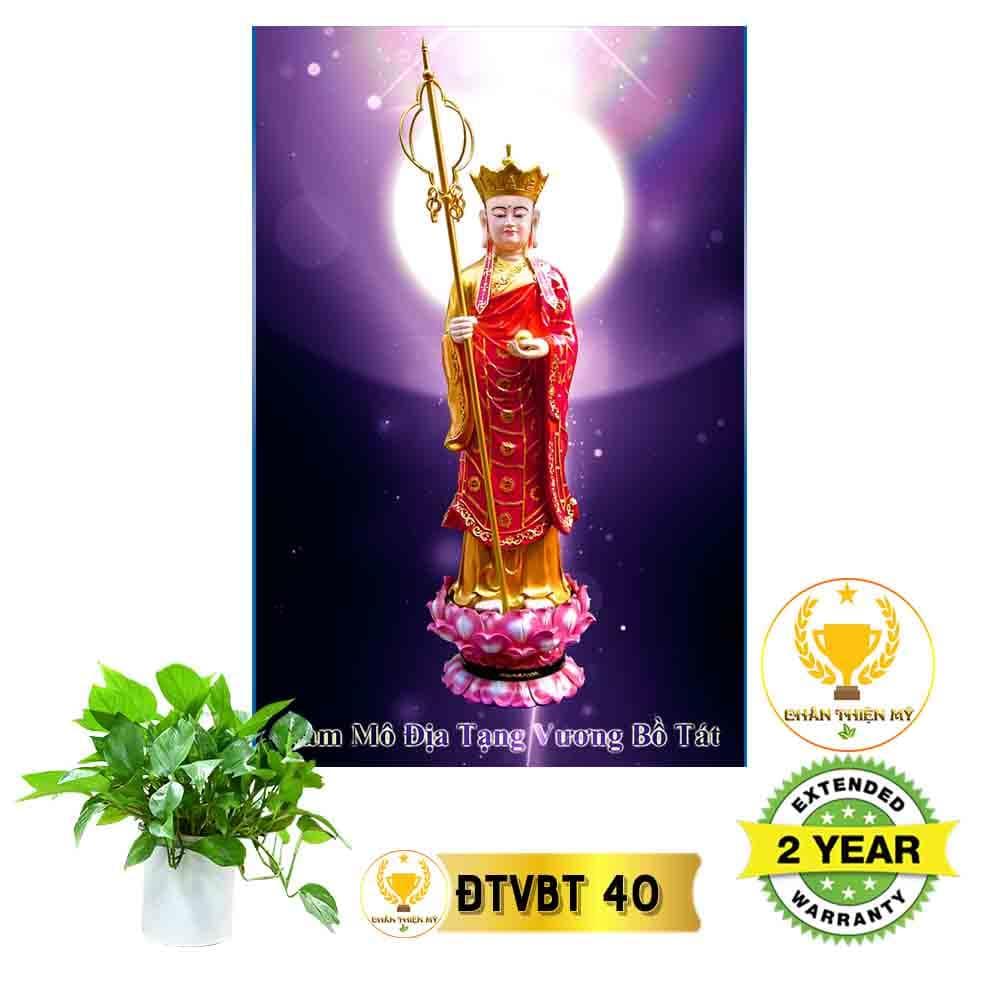 Tranh Địa Tạng Vương có khung_ĐTVK5